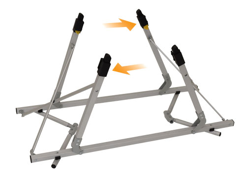 Place Solinst Standalone Table Upside Down On Ground With Legs Facing Up place solinst standalone table upside down on ground with legs facing up