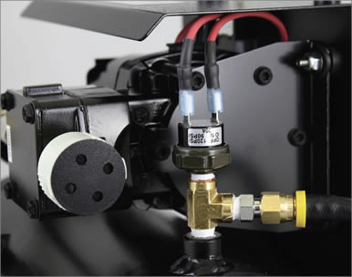 connect the two leads to solinst 12 volt compressor pressure switch