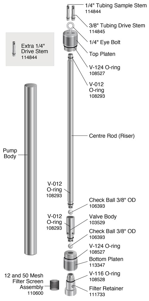 solinst 1.66 inch double valve pump