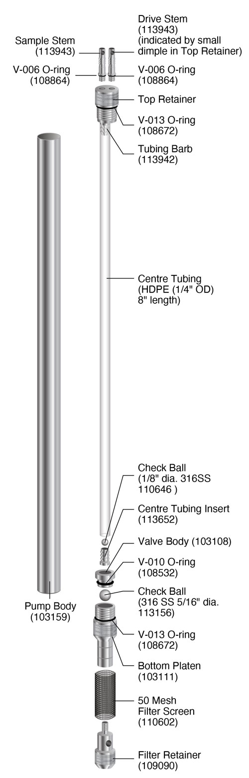 solinst 5 8 inch double valve pump groundwater sampler