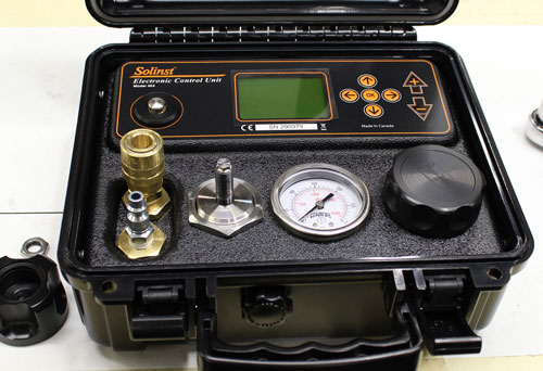 image showing 464 electronic pump control unit pressure regulator knob removed