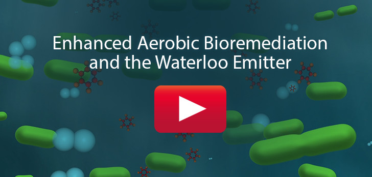 enhanced aerobic bioremediation using solinst waterloo emitter