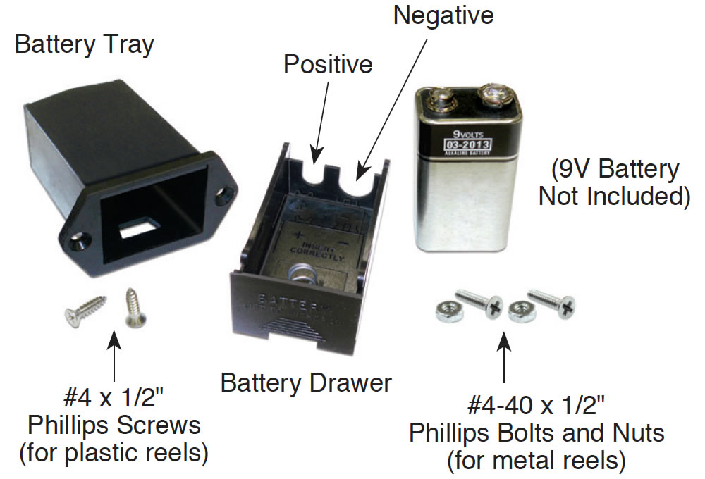 Solinst 101 Water Level Meter Battery Drawer Replacement