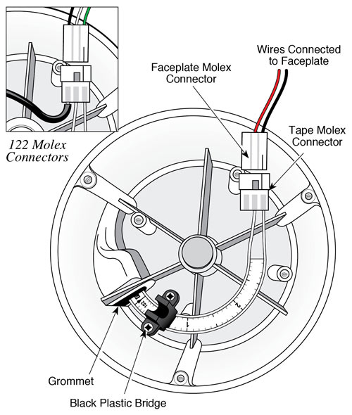 inside view of mk2 107 tlc meter or mk1 101 p7 water level meter reel hub