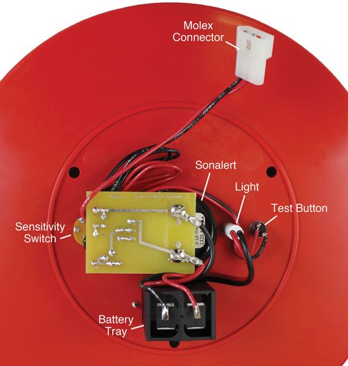 back of mk1 solinst water level meter faceplate