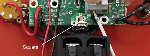reconnect the tape to the solinst water level meter circuit board