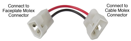 Jumper Cable (New Tape - 3 Pin to 2 Pin) (#110508) jumper cable (new tape - 3 pin to 2 pin) (#110508)