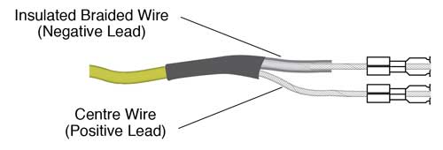 connect the cable to the new circuit board assembly by pressing down on the white terminals on the circuit board and inserting the leads release the terminals and the leads should be secured