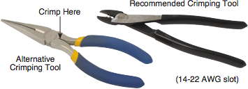 crimp tool options