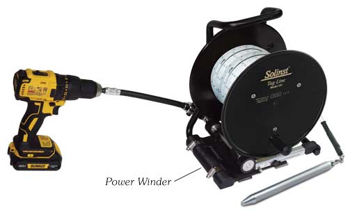 solinst 101 power winder