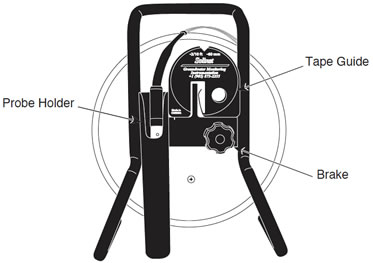 solinst 107 tlc meter back view