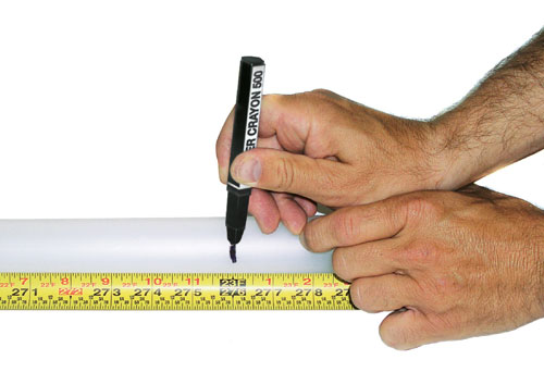 marking the 3 channel cmt multichannel tubing sampling zone