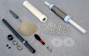components and tools needed for cmt multilevel system sand and bentonite cartridge installation