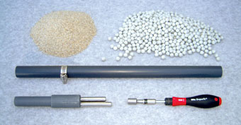 tools need to install cmt multilevel system sand and bentonite cartridges