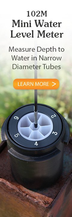 102m mini water level meter