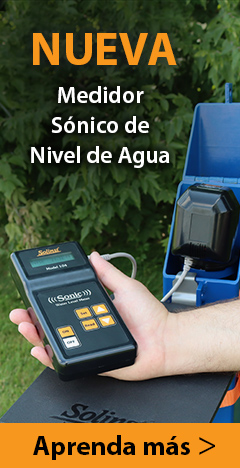 medidor sónico de nivel de agua - modelo 104