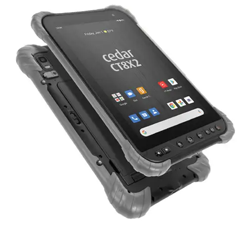 juniper cedar ct8x2 robustes Tablet zur Überwachung der Wasserqualität