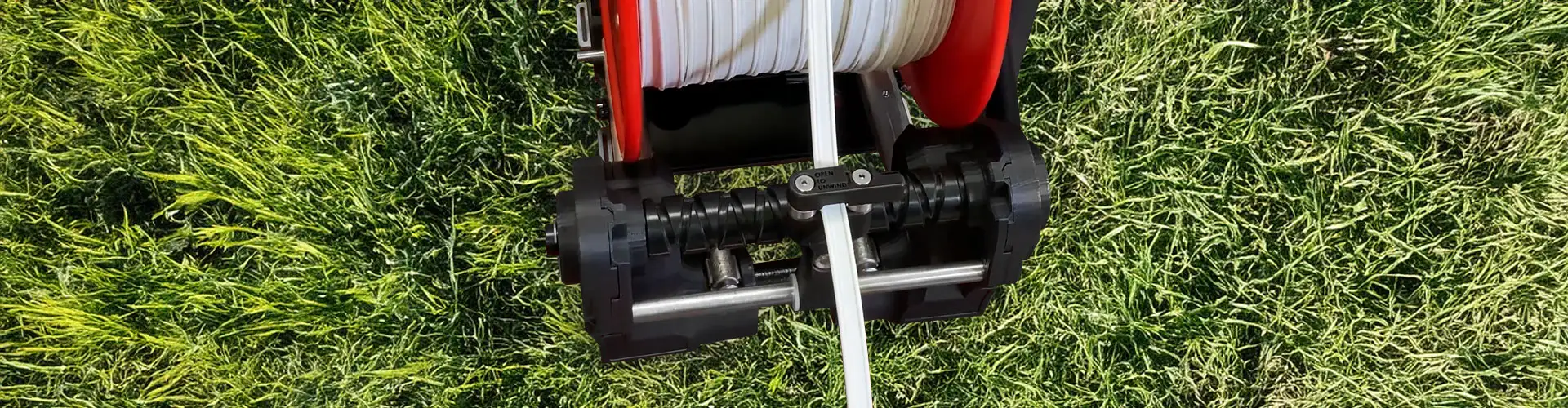 Solinst Model 101 Lateral Winder Used for Even Winding of Flat Tape and Cable onto Reels solinst model 101 lateral winder used for even winding of flat tape and cable onto reels