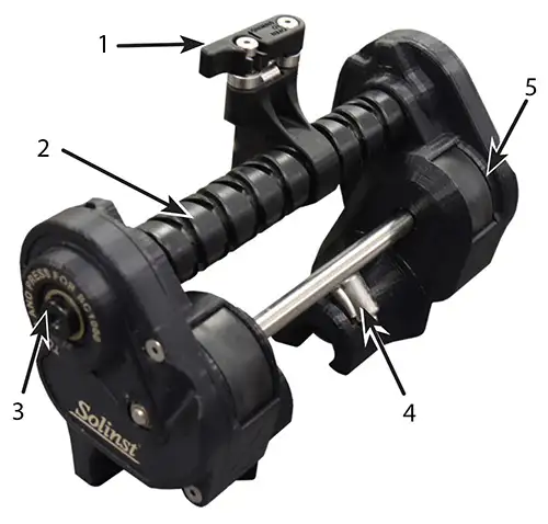 Solinst Model 101 Lateral Winder 116671 Components solinst 101 lateral winder 116671 components