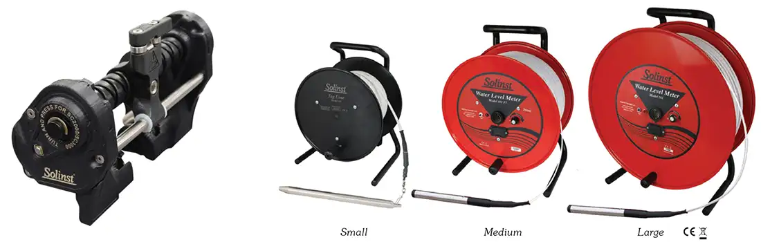 Solinst 101 Lateral Winder for Evenly Winding Tape and Cable Onto Water Level Meters and Water Quality Meters solinst 101 lateral winder for evenly winding tape and cable onto water level meters and water quality meters