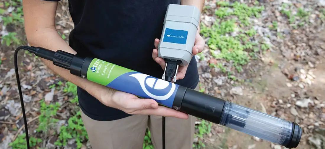 带 MantaMobile 蓝牙无线设备的 Solinst Eureka EasyProbe 水质探头 带 mantamobile 蓝牙无线装置的 Solinst eureka easyprobe 水质探头