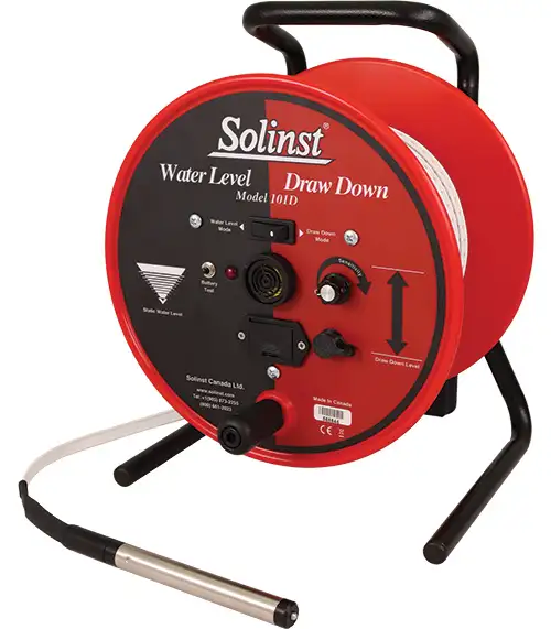Solinst 101D Water Level DrawDown Meter Facing Left solinst 101d water level drawdown meter facing left