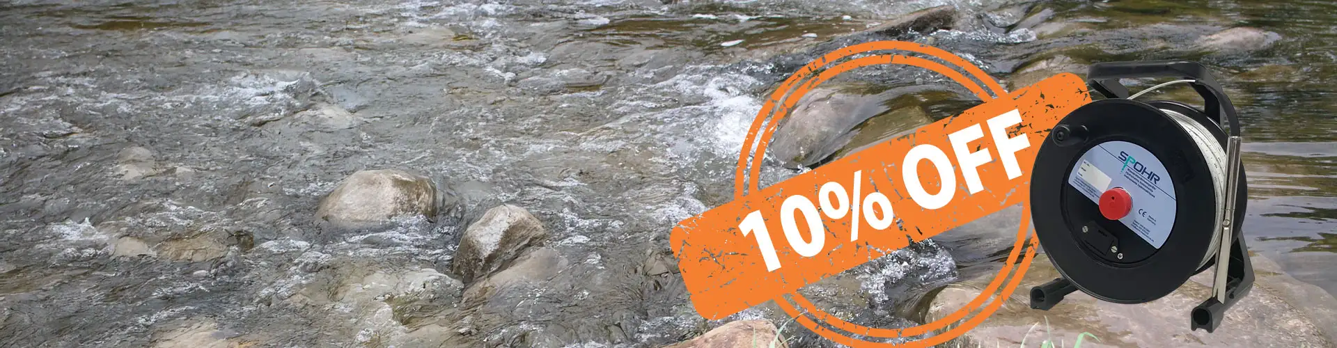 medidores de nível de água leves da Spohr