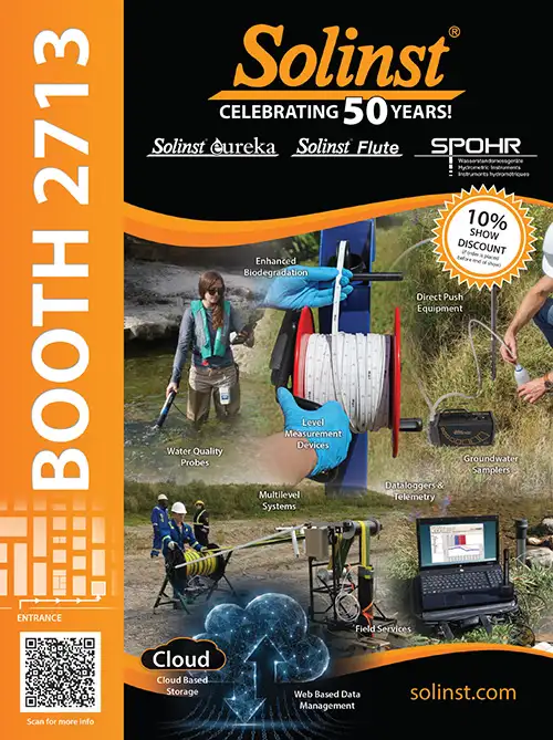 solinst canada groundwater week booth 2713