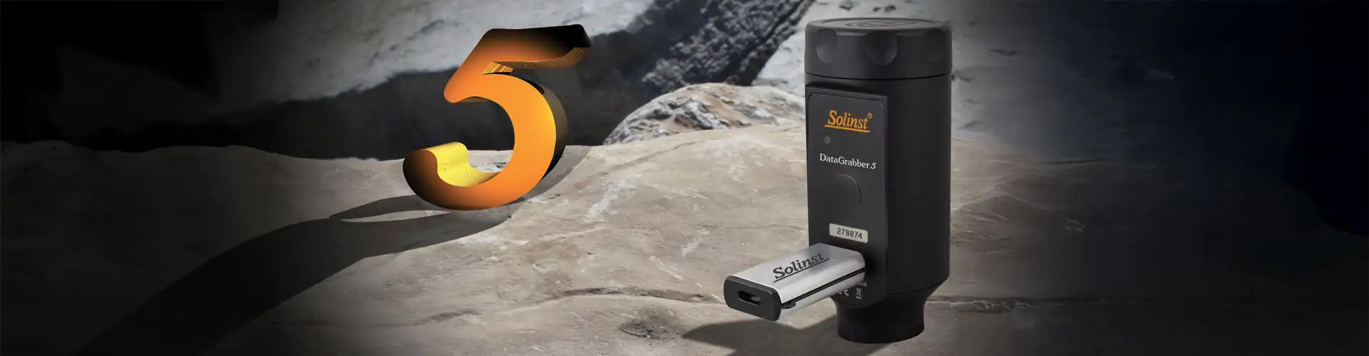 solinst datagrabber data transfer device using usb built for leveloggers