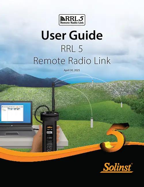 SOLINST 9200 RRL 远程无线电链路遥测系统用户指南