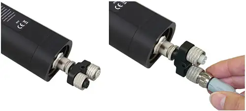 figure 2 9 connexion du splitter pour le systeme de telemétrie radio a distance rrl