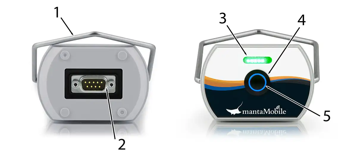 5001 solinst eureka mantamobile widok z góry i z dołu