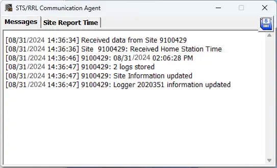 Figura 4 22 Janela de comunicação
