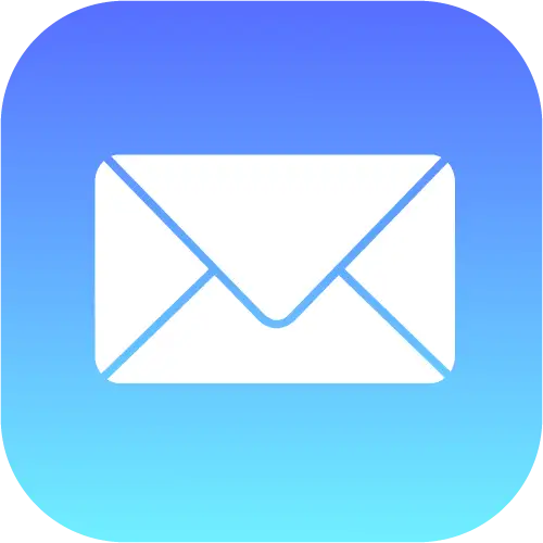 icono de correo electrónico para ios