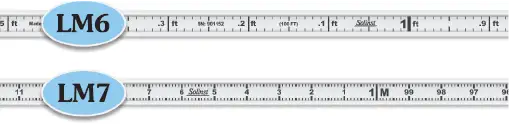 Cinta plana de polietileno con marcado láser de Solinst, modelos 101 LM6 y LM7