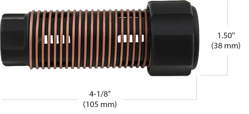 solinst 3001 biofoul screen dimensions