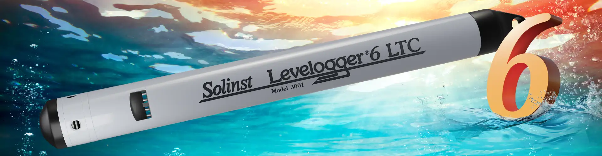 Solinst Levelogger 6 LTC: registrador de datos de nivel, temperatura y conductividad del agua