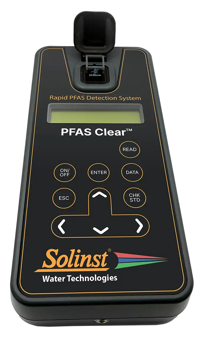 Solinst Water Technologies PFAS Clear Rapid PFAS Detection System solinst water technologies pfas clear rapid pfas detection system